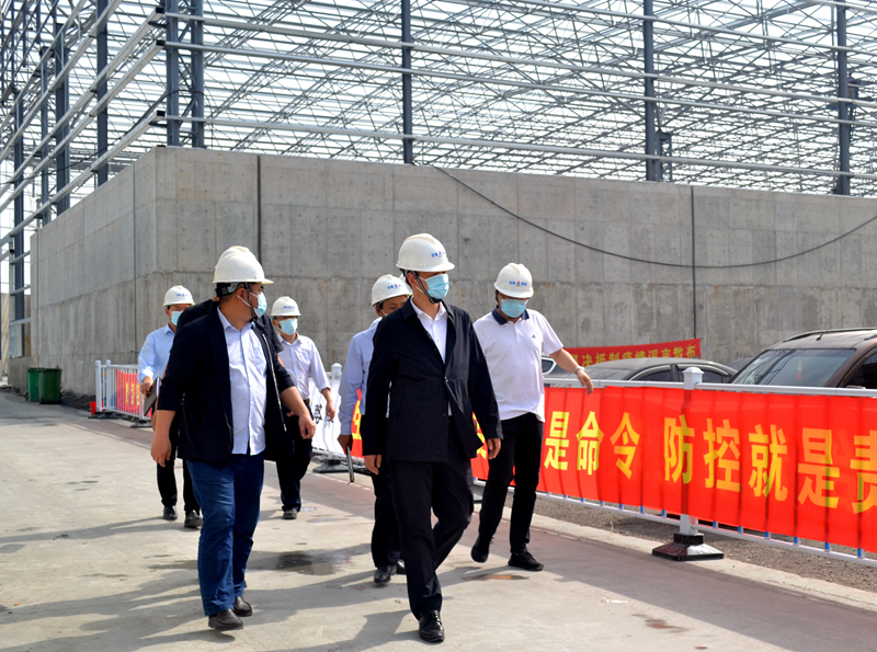 公司黨委副書(shū)記、總經(jīng)理張俊到新途公司調(diào)研指導(dǎo)工作