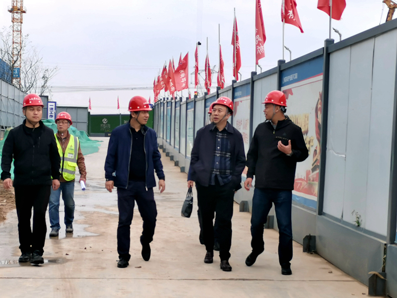 建工控股黨委委員、紀(jì)委書記、監(jiān)察專員王汪苗到桃花科創(chuàng)產(chǎn)業(yè)園項(xiàng)目調(diào)研督導(dǎo)工作3